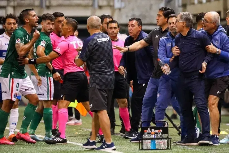 Final polémico de Audax vs UC