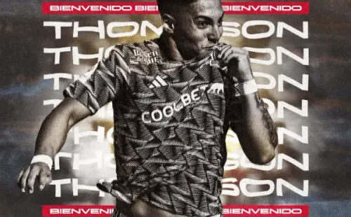 Mundo Futuro presentó con esta gráfica a Jordhy Thompson. (Captura).