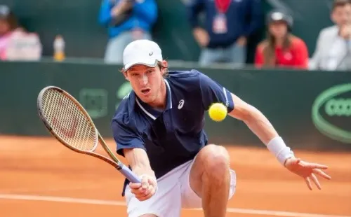 Nico Jarry mostró un increíble nivel en el Río Open. | Foto: Agencia Uno