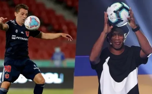 Montillo y Ronaldinho se lucirán en la Kings League. | Foto: Agencia Uno / Getty