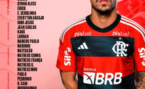 Los citados de Flamengo. (Captura Twitter).