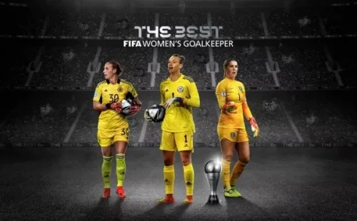 Las tres nominadas a los premios The Best de la FIFA en la categoría mejor arquera. | FIFA