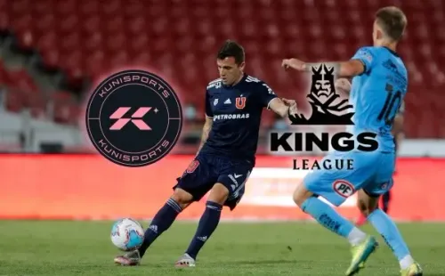 Montillo se lució en su debut en la Kings League junto a Kunisports. | Foto: Agencia Uno