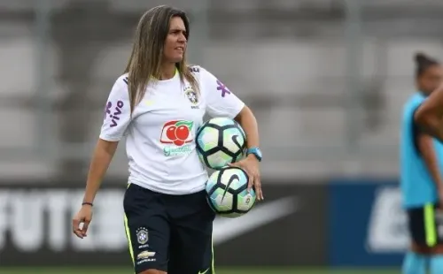 Emily Lima también dirigió a Brasil previo a su arribo a Ecuador. | CBF