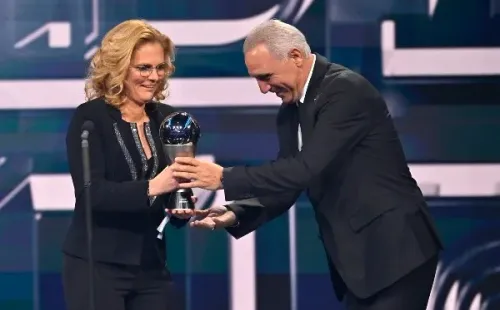 Wiegman ha ganado el premio The Best en tres ocasiones. | Getty Images
