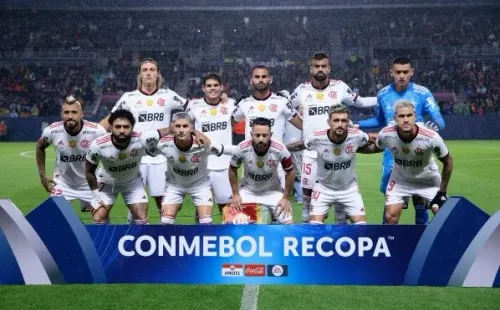 Arturo Vidal repetirá esta imagen: será titular en la revancha de Flamengo ante Independiente del Valle. (Getty Images).