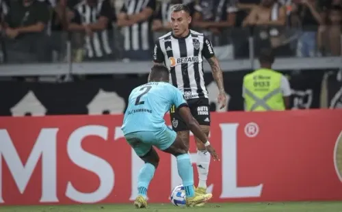Eduardo Vargas entró encendido, pero falló cuando tuvo el gol en sus pies. Foto: Comunicaciones Mineiro.