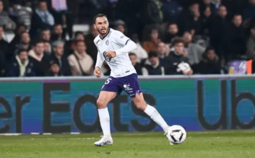 Gabriel Suazo no pudo repetirse el plato goleador en el Toulouse. Foto: IMAGO.