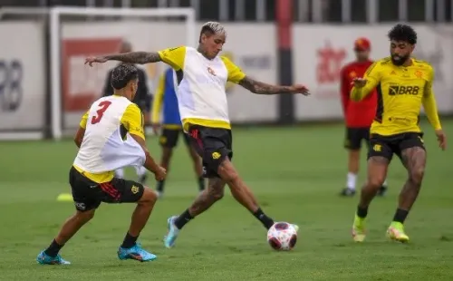 Arturo Vidal lucha un puesto en el Flamengo. | Foto: Flamengo