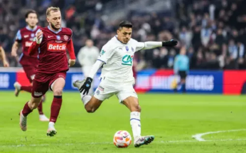 Alexis Sánchez tiene encantados a los hinchas del Marsella con su nivel. Foto: IMAGO