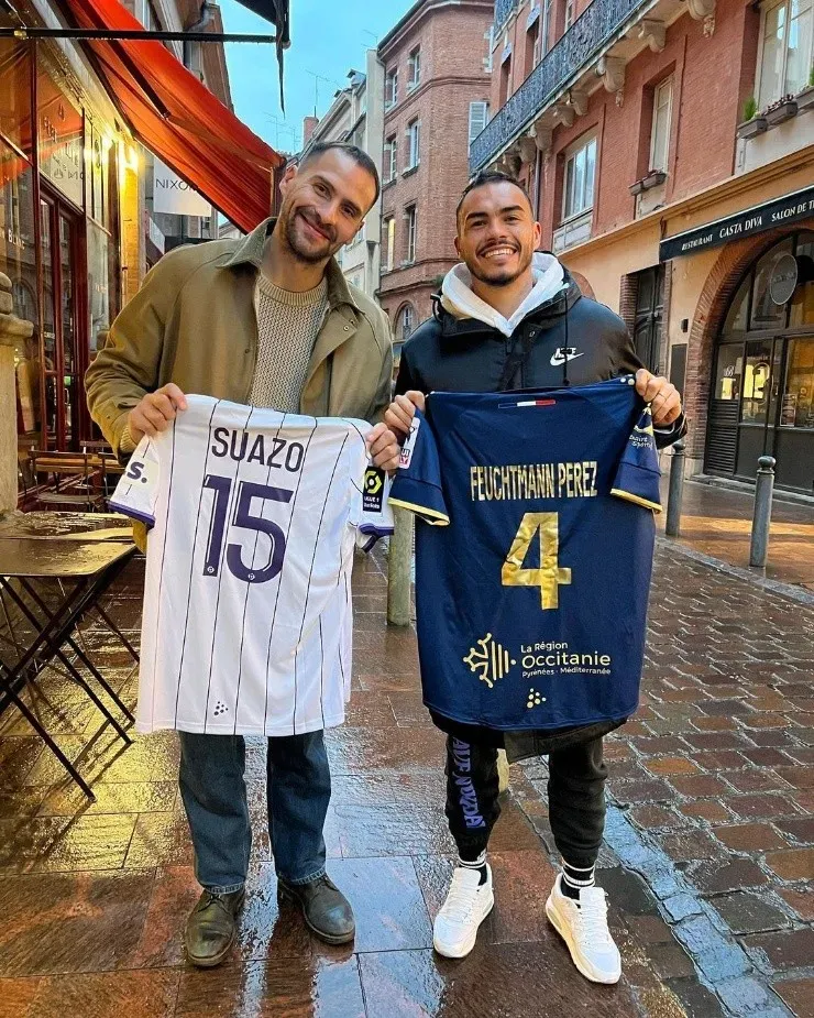 Feuchtmann y Suazo en Francia