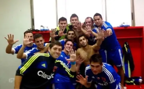 La manita de la U a Colo Colo el 2012