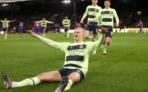 Erling Haland llegó a 28 goles en la actual temporada de la Premier League. Foto: Getty Images