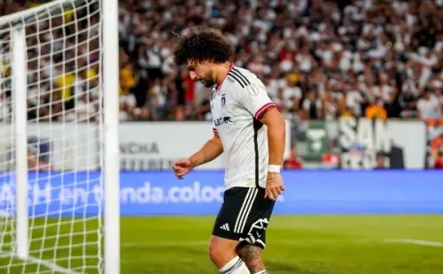 Falcón está pagando bastante cara su expulsión ante Everton. | Foto: Guillermo Salazar.