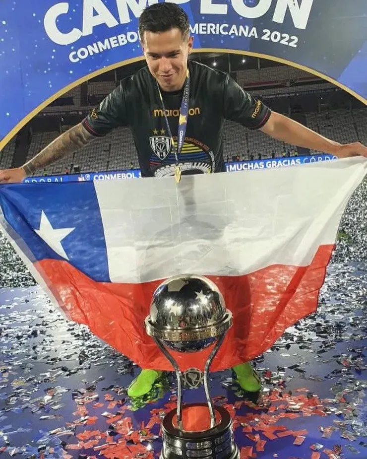 Matías Fernández campeón de Copa Sudamericana