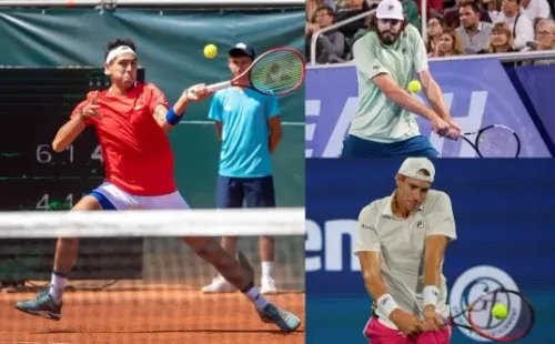Tabilo llamó la atención de Opelka e Isner. | Foto: Agencia Uno / Getty