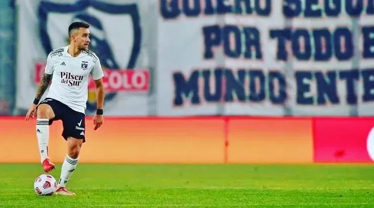 Matías Zaldivia juega en Universidad de Chile desde 2023, después de siete años en Colo Colo