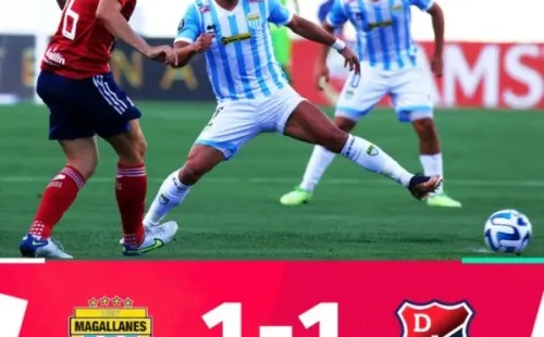 La ida fue empate 1 a 1 en Chile.