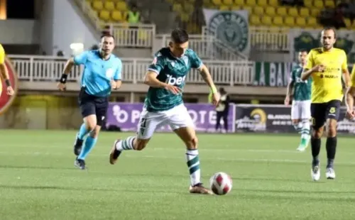 Los Canarios vencieron a los Caturros y quedaron como punteros de la Primera B. | Foto: Santiago Wanderers