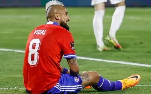 Arturo Vidal, otro que está pendiente a las novedades con la Roja. (Getty Images).