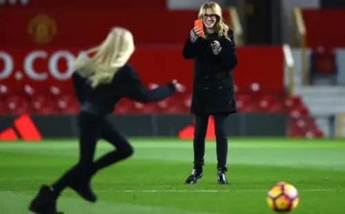 Julia Roberts es una declarada hincha del Manchester United. | Foto: Archivo.