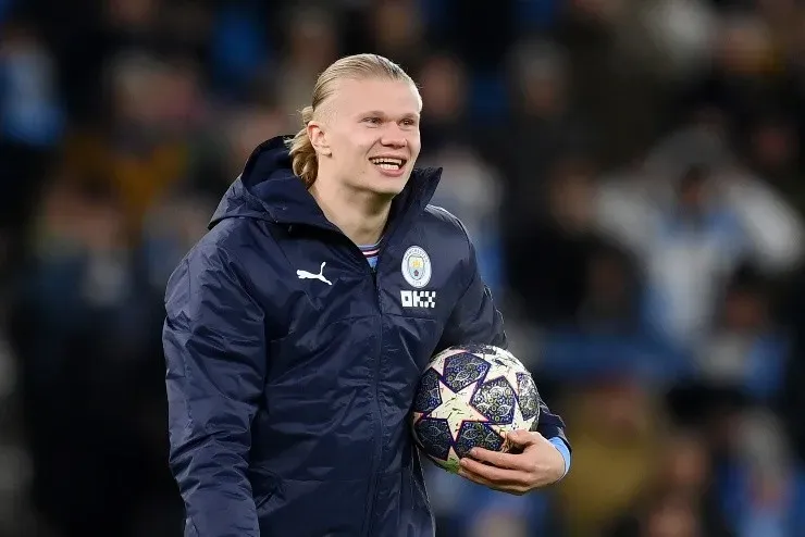 Erling Haaland anota cinco goles en Champions League