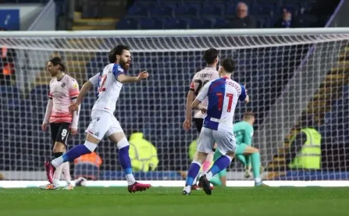 Ben Brereton Díaz anotó una vez más en el Blackburn Rovers y sigue en racha. Foto: Getty Images