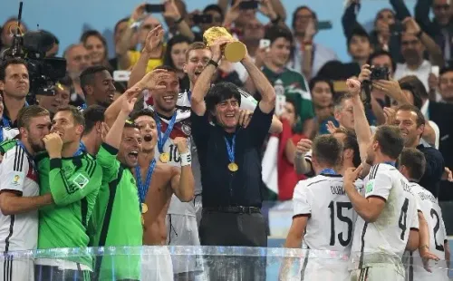 Joachim Löw fue campeón del mundo en Brasil, desde donde ahora lo buscan. Foto: Getty Images