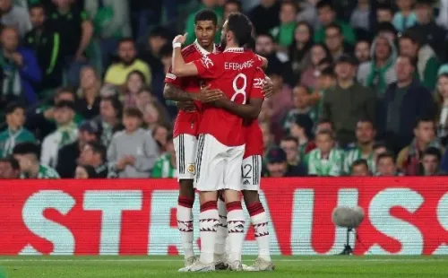 Marcus Rashford lleva al Manchester United a cuartos de final de la Europa League. Foto: Getty Images