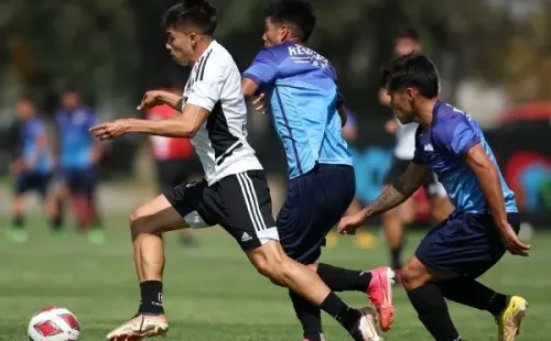 Colo Colo tuvo que sufrir para vencer por 3-2 a Deportes Recoleta. Foto: Comunicaciones Colo Colo.