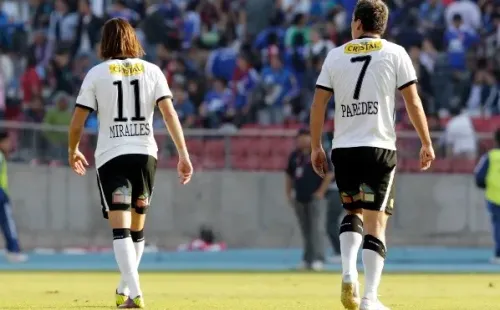 Ezequiel Miralles y Esteban Paredes volverán a compartir en delantera. Foto: Agencia Uno