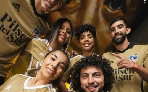 La tercera camiseta, de color dorado, que usará Colo Colo en este 2023. Falta todavía que se actualice el main sponsor por el de este año. | Foto: Colo Colo.
