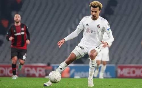 Dele Alli anotó solo cuatro goles en el Besiktas. | Foto: Getty Images.