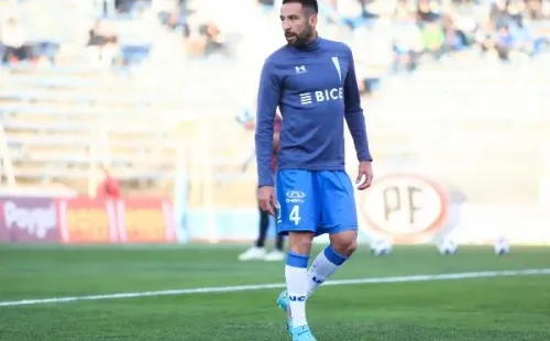 Mauricio Isla será suplente este domingo ante Magallanes. | Foto: Agencia UNO.