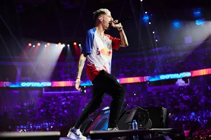 Skone también dice presente en Red Bull Batalla en el Lollapalooza Chile 2023. Foto: Red Bull Content Pool.