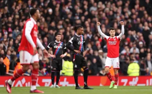 Arsenal goleó al Palace