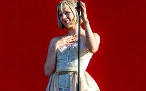 Aurora en Lollapalooza. Foto: Agencia Uno