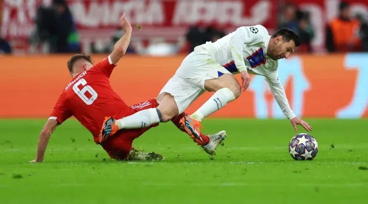 El PSG de Messi timbró una semana para el olvido: derrota ante Bayern y eliminación de Champions, y caída ante Rennes en el Parque de los Príncipes. Foto: Getty Images
