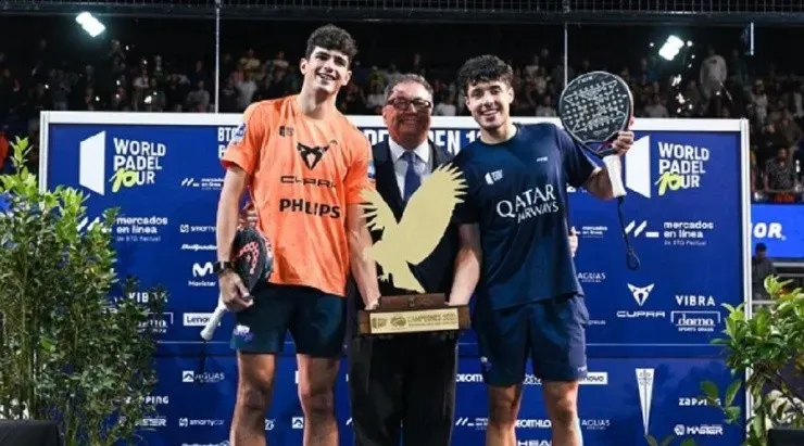 La dupla ganadora del Chile Pádel Open