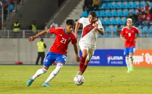 Darío Osorio es el único jugador de Universidad de Chile que dirá presente en Juan Pinto Durán. | Foto: Guillermo Salazar.