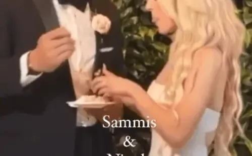 Sammis Reyes y Nicole Kotler se casan