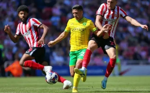 Marcelino ha jugado 34 partidos en esta temporada 2022-23 con el Norwich City. | Foto: Getty Images.