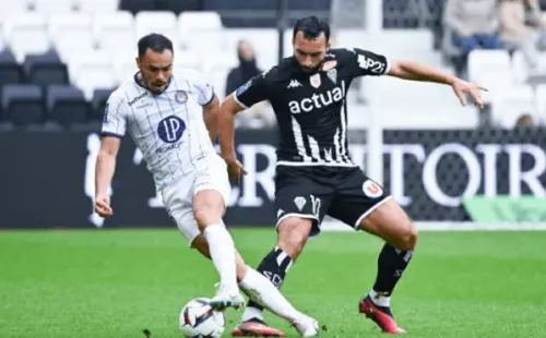 Gabriel Suazo parece ser una carta fija en las oncenas del Toulouse. (Getty Images).
