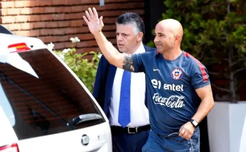 Jorge Sampaoli no vuelve ni por si acaso a la selección chilena. Foto: Agencia Uno