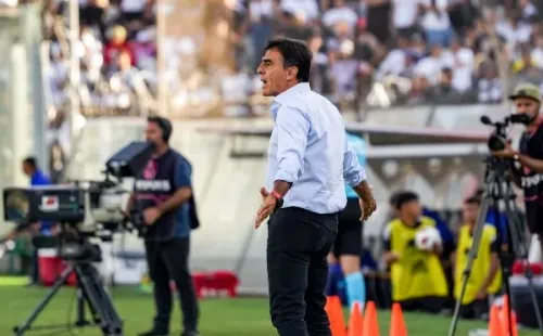 Gustavo Quinteros sufre por el papel internacional de Colo Colo. | Foto: Guille Salazar