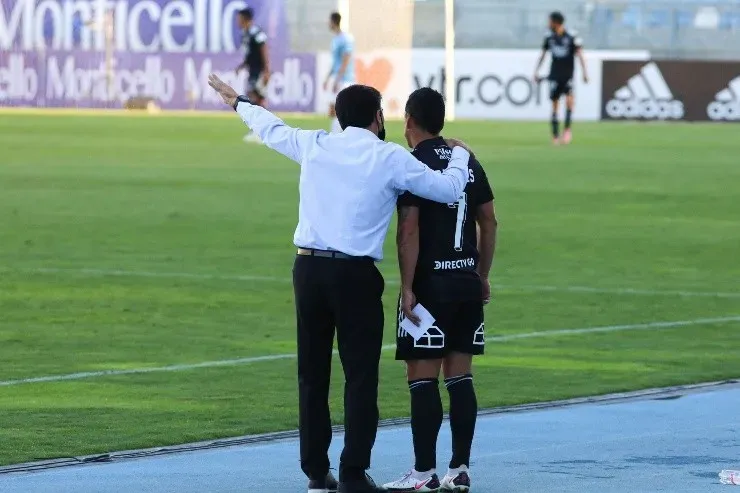 Gustavo Quinteros y Esteban Paredes