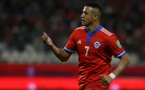 Alexis Sánchez en la Roja