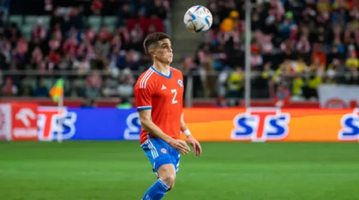 Guillermo Soto con La Roja