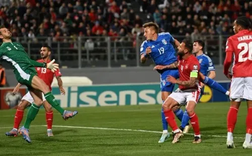 Retegui marca la apertura de la cuenta para Italia (Getty)