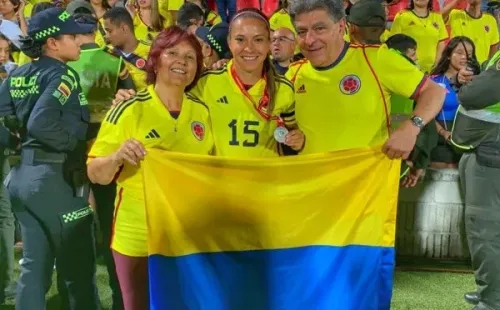 Tatiana Ariza fue subcampeona de la Copa América Femenina 2022 antes de llegar a Deportes Antofagasta.